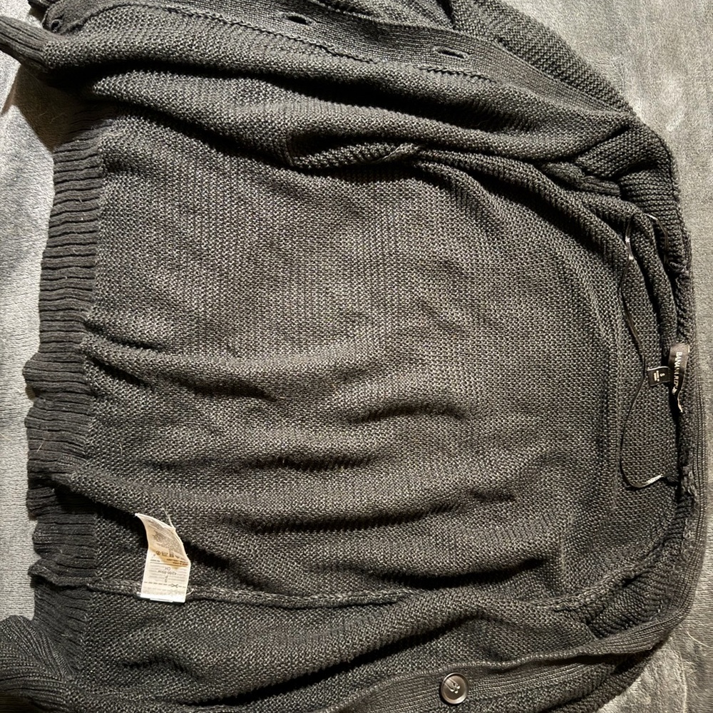 Banana Republic Black Cardigan Sweater